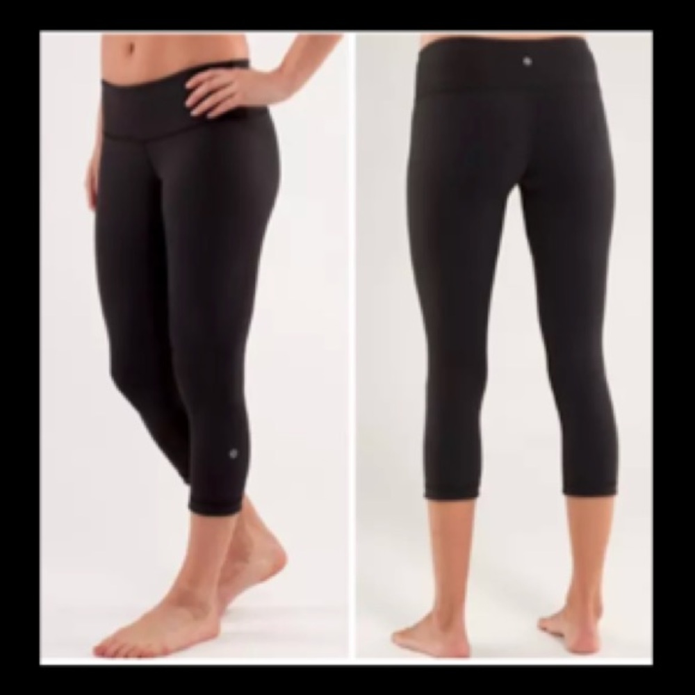 Lululemon Wunder Under Crop (Reversible)